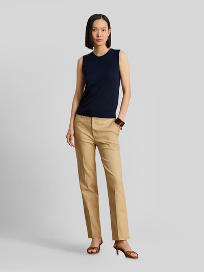 Lauren Ralph Lauren Regular Fit Chino aus Baumwoll-Mix Modell 'ABRIANNA' Beige 1