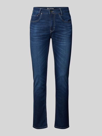 MAC Slim fit jeans in 5-pocketmodel, model 'ARNE PIPE' Donkerblauw - 2