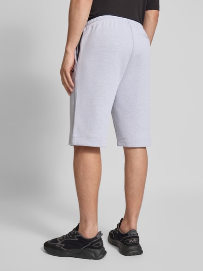 BOSS Green Regular Fit Sportshorts mit Baumwolle Weiss 5