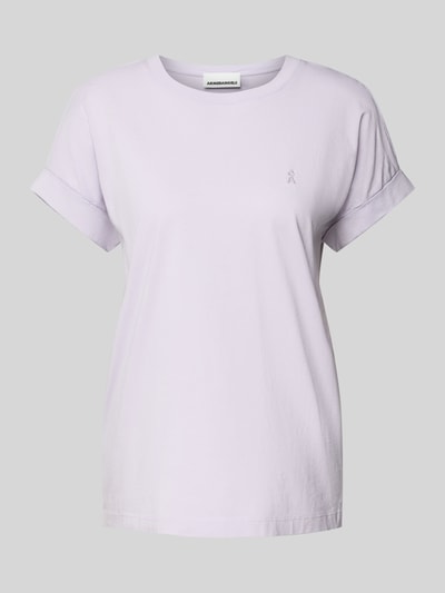Armedangels Loose fit T-shirt van puur katoen Lila - 2