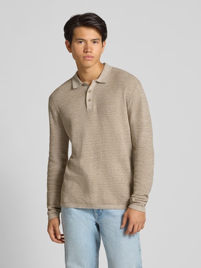 Jack & Jones Gebreide pullover met kentkraag Beige - 4