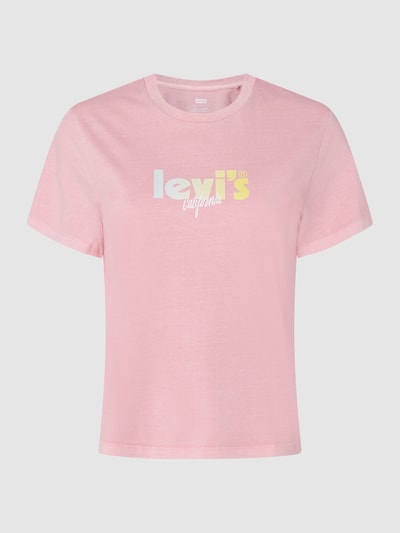 Levi's® T-Shirt mit Logo Rosa 1