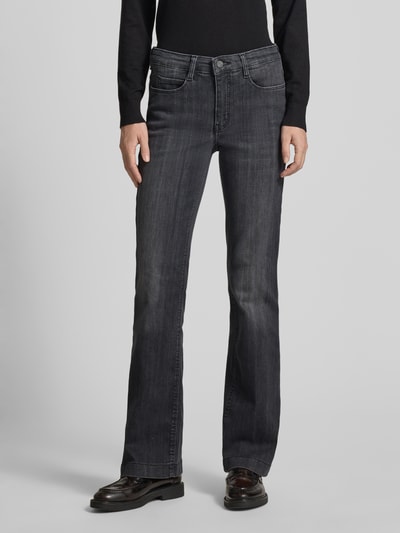 MAC Bootcut Jeans mit Eingrifftaschen Modell 'DREAM BOOT AUTHENTIC' Mittelgrau 4