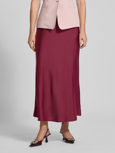 ARMANI EXCHANGE Maxirock mit gelegten Falten Bordeaux 4