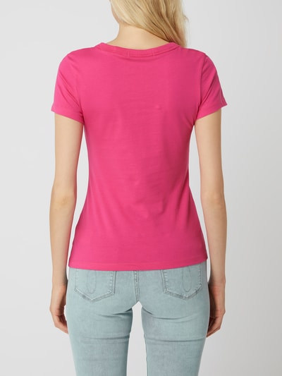 Calvin Klein Jeans T-Shirt aus Bio-Baumwolle Pink 5