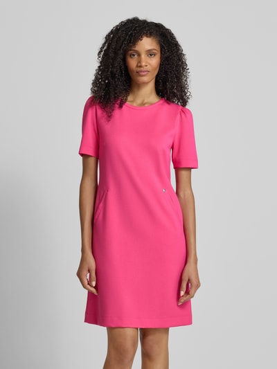 Marc Cain Relaxed Fit Kleid mit Viskose-Anteil Pink 4