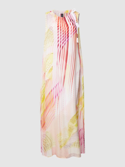 Marc Cain Blusenkleid mit Allover-Muster Rosa 2