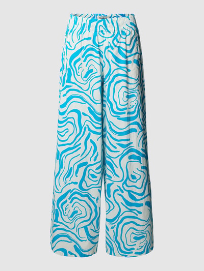 DRYKORN Hose mit Allover-Muster Modell 'CEILING' Ocean 2