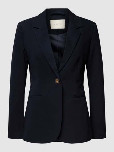 Kaffe Blazer mit angedeuteten Leistentaschen Marine 1