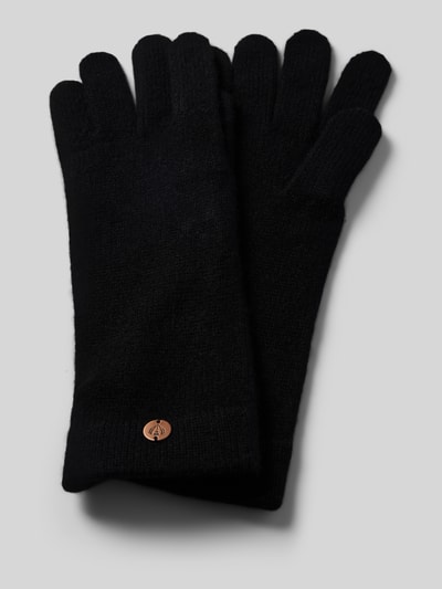 FRAAS Handschuhe aus reinem Kaschmir Black 1