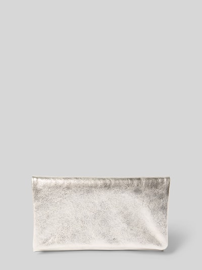 Abro Clutch mit Druckknopfverschluss Metallic Beige 2