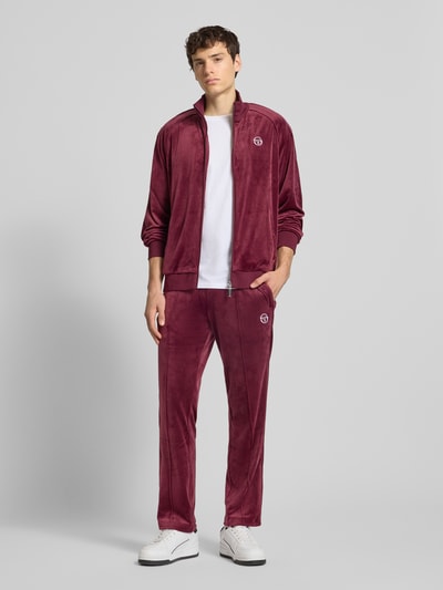SERGIO TACCHINI Spodnie dresowe z elastycznym ściągaczem Purpurowy 1