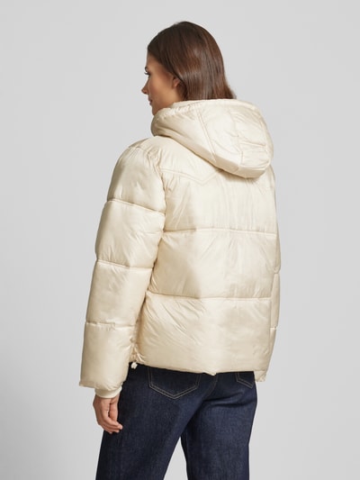 FREE/QUENT Steppjacke mit Kapuze Modell 'Shorty' Offwhite 5