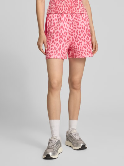 OH APRIL Shorts in all-over look model 'ROXIE' Felroze gemêleerd - 4