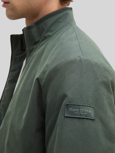 Marc O'Polo Regular Fit Blouson aus Baumwoll-Mix mit Stehkragen Oliv 3