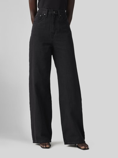 Levi's® Wide Leg Jeans aus reiner Baumwolle im 5-Pocket-Design Anthrazit 3