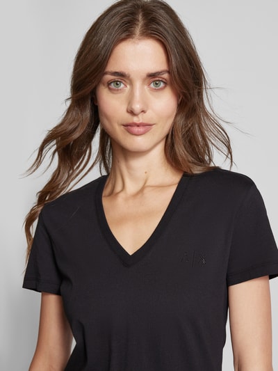 ARMANI EXCHANGE T-Shirt mit V-Ausschnitt Black 3