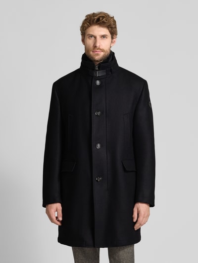 JOOP! COLLECTION Regular Fit Mantel mit herausnehmbarem Stepp-Inlay mit Zipper Black 4