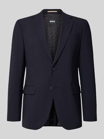BOSS Marynarka do garnituru o kroju regular fit z mieszanki żywej wełny model ‘H-Jasper-MM-C-NF’ Niebieski 2