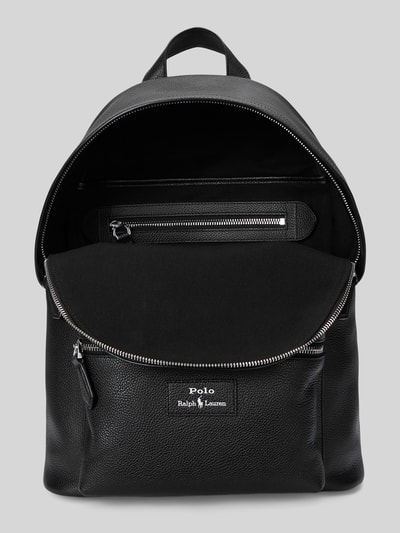 Polo Ralph Lauren Rucksack aus echtem Rindsleder Black 4