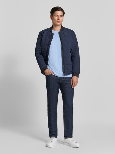 Tom Tailor Regular Fit T-Shirt aus reiner Baumwolle Hellblau 1