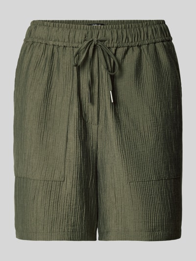 OPUS Bermudas mit elastischem Bund Modell 'Melane' Oliv 2