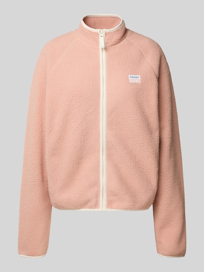 Review Sweatjacke mit Reißverschluss Altrosa 2