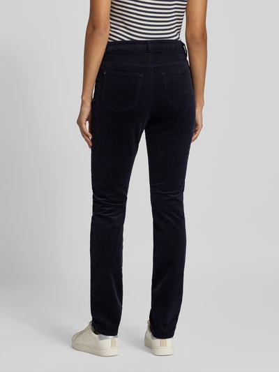 Christian Berg Woman Slim Fit Cordhose im 5-Pocket-Design Dunkelblau 5