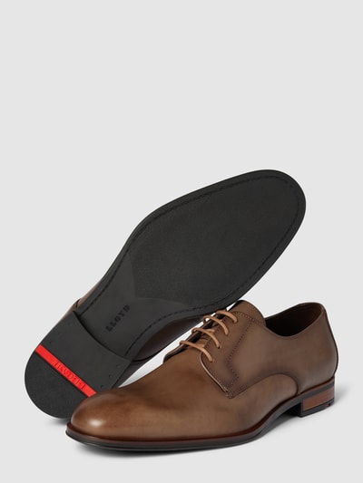 Lloyd Derby-Schuhe aus Leder Modell 'SABRE' Beige 4