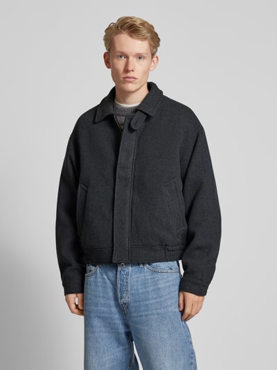 Jack & Jones Jack met strookzakken, model 'VERMONT' Donkergrijs gemêleerd - 4