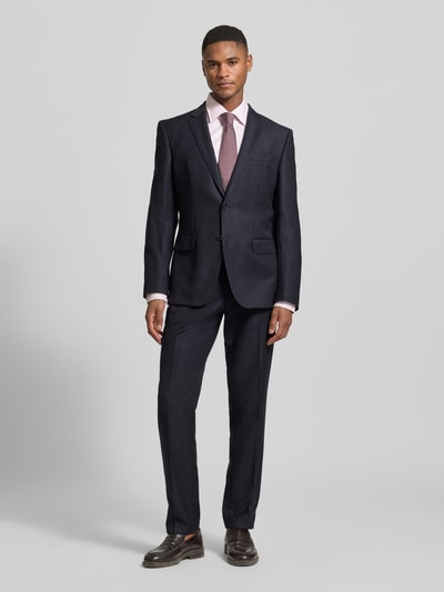 BOSS slim fit zakelijk overhemd van puur katoen model 'HANK' Rosé - 1