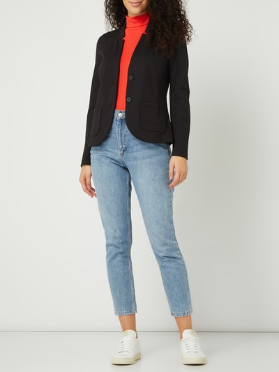 Tom Tailor Blazer met stretch Zwart - 1