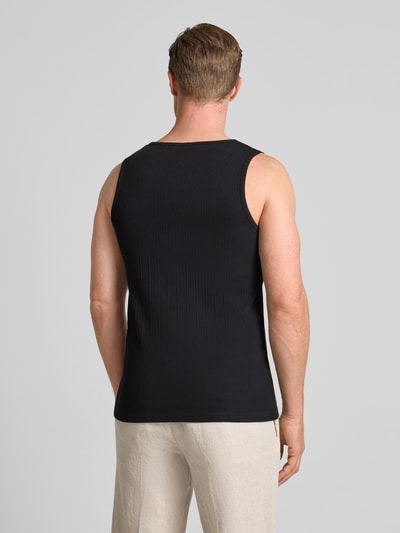 SELECTED HOMME Regular Fit Tank Top aus reiner Baumwolle Black 5