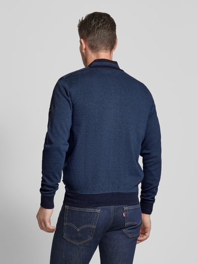 bugatti Sweatjacke mit Stehkragen Jeansblau 5