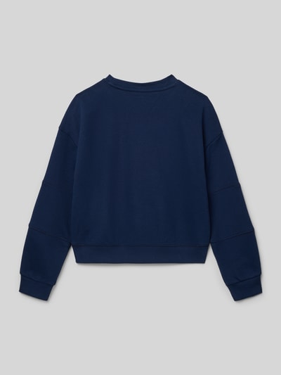 Tommy Hilfiger Teens Regular fit sweatshirt van katoenmix  Marineblauw - 3