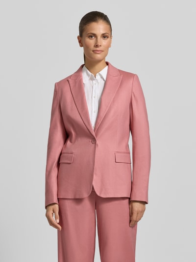 Jake*s Collection Blazer met reverskraag en klepzakken Oudroze - 4
