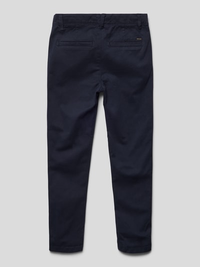 Mango Regular Fit Hose im 5-Pocket-Design Modell 'piccolo' Marine 3