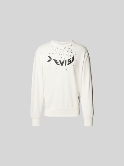 Evisu Sweatshirt mit Stehkragen Offwhite 2