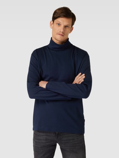 Tom Tailor Longsleeve mit Rollkragen Dunkelblau 4