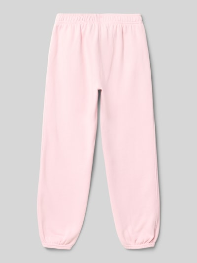 Polo Ralph Lauren Kids Sweatpants met elastische band en steekzakken Lichtroze - 3