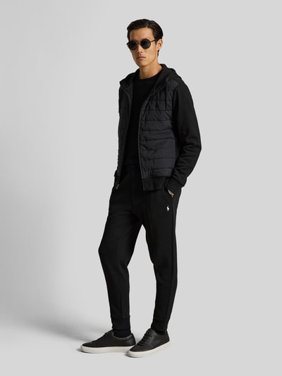 Polo Ralph Lauren Regular Fit Strickjacke aus Baumwoll-Mix Black 1