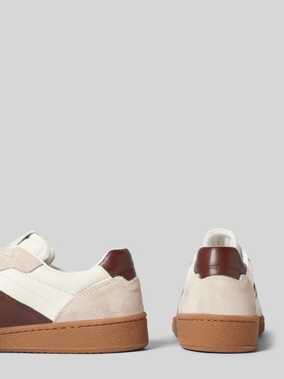 Marc O'Polo Low Top Sneaker aus Leder-Mix Offwhite 2