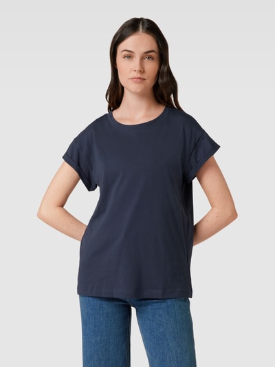 Jake*s Casual T-shirt met ronde hals Donkerblauw - 4