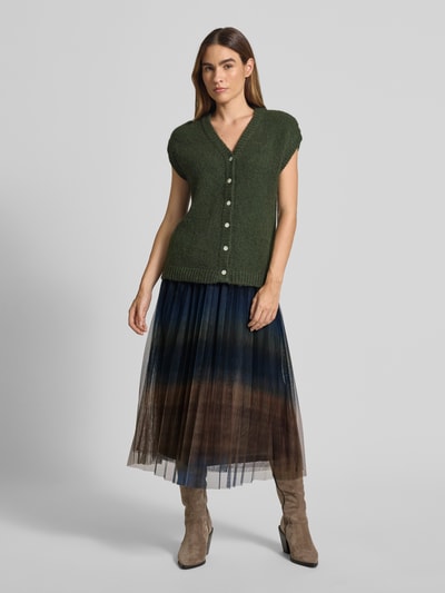 More & More Midirok met elastische band Marineblauw - 1