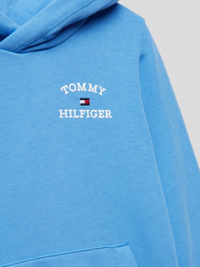 Tommy Hilfiger Teens Comfort Fit Hoodie mit Logo-Stitching Bleu 2