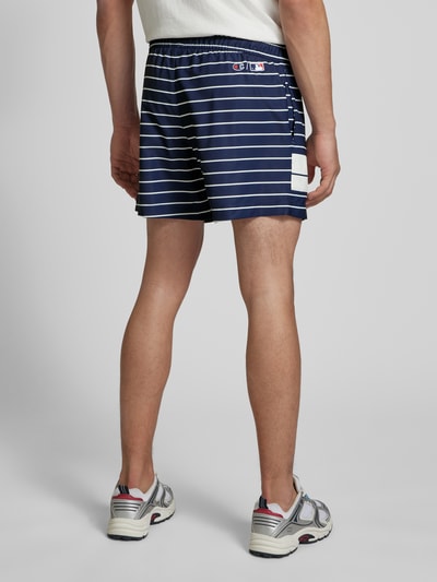 CHAMPION Shorts mit elastischem Bund und Kordelzug Marine 5