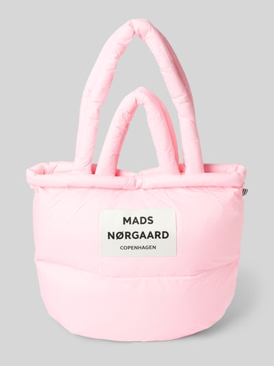 MADS NØRGAARD Handtasche mit Label-Detail Pink 2