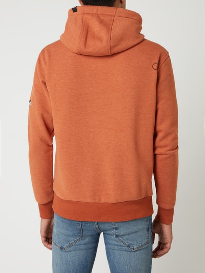 ALIFE & Kickin Hoodie mit Logo Modell 'Johnson' Orange 5