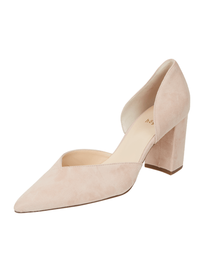 Högl Pumps aus Veloursleder  Beige 1