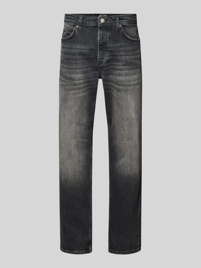 ONLY & SONS Straight Fit Jeans aus Baumwoll-Mix Modell 'EDGE' Black 1